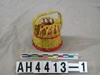 藏品(竹編火籠)的圖片